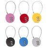 Ysmorla 6 Pack Combination Lock, 3-Digit Security Combination Lock, High