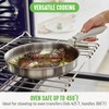 GreenLife 10 Piece Stainless Steel Pots and Pans, Detachable &