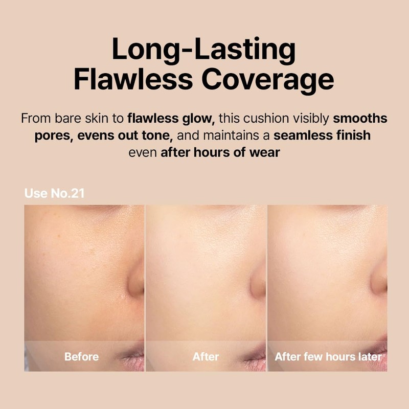 Farmstay Black Snail & Peptide 9 Perfect Cushion Foundation |