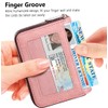 FurArt Credit Card Wallet, Zipper Card Cases Holder for Men