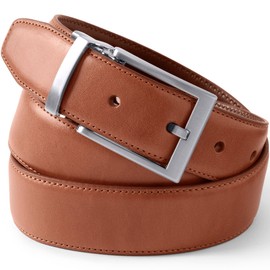 Lands' End Men s Reversible Belt Cognac/dark Brown