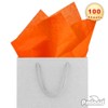 PMLAND Premium Quality Gift Wrapping Paper - Orange - 15