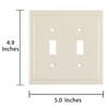 Henne Bery Modern Edge Decorative Wall Plate Switch Plate Outlet