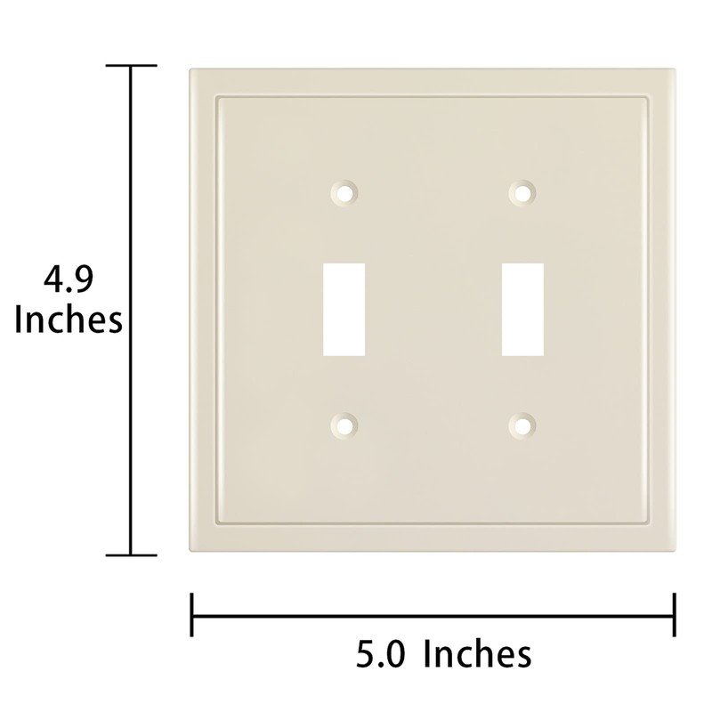 Henne Bery Modern Edge Decorative Wall Plate Switch Plate Outlet