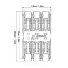 10PCS 928M-3P Wiring Terminal Double Press Wire Connector Quick Terminal