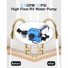 Goottan RV Water Pump 5.5GPM 70PSI 12-24V Quiet Self Priming