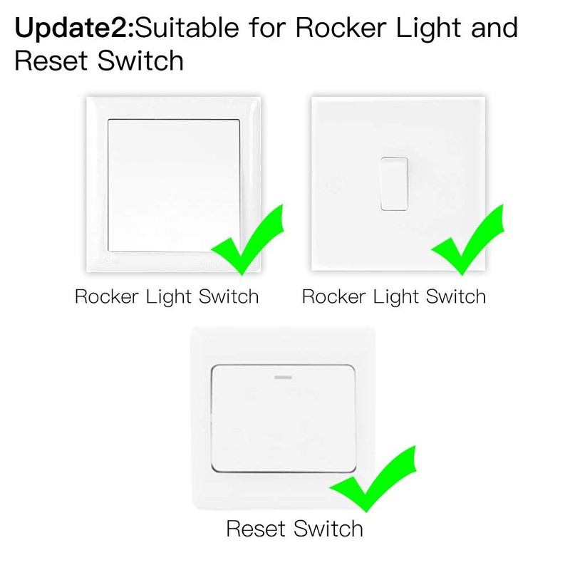 MoesGo ZigBee MESH Smart Alexa Lichtschalter Unterputz Funk Relais, Wireless
