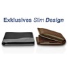 Fa.Volmer ® Manhattan Series #MW114 Genuine Leather Wallet Landscape Format