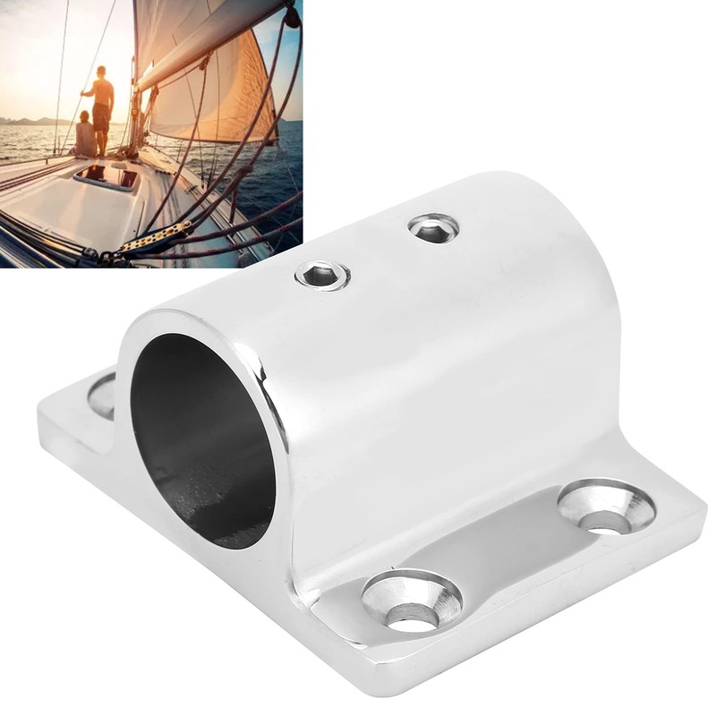 Marine Pipe Rectangle Base Stainless Steel Boat Tube Square Base