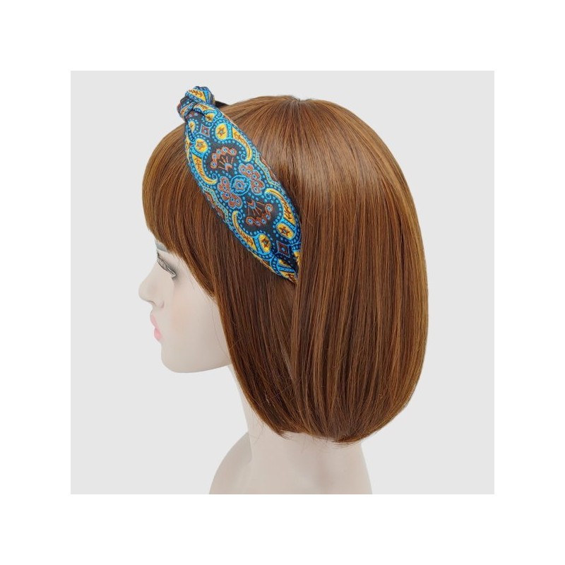 Lala 라라 에스닉 페이즐리 헤어밴드-그린(LALAH206G) Lala Ethnic Paisley Hairband -