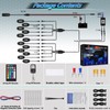 ZONECONA 12Pods RGB LED Rock Lights Kit with APP/RF Remote