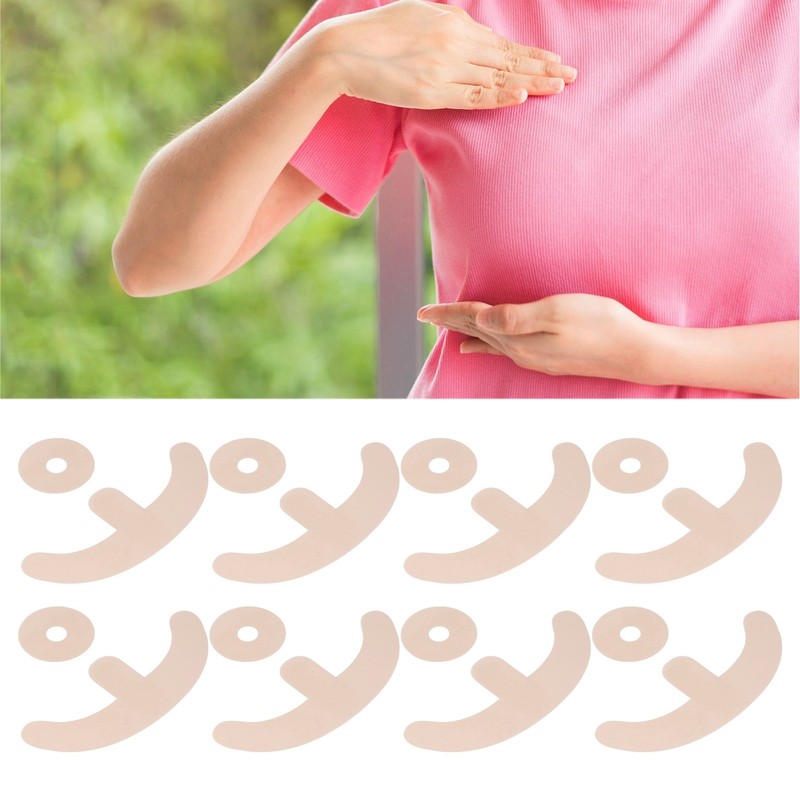 8PCS Chest Scar Patch 8PCS Nipple Patch Silicone Skin Scars