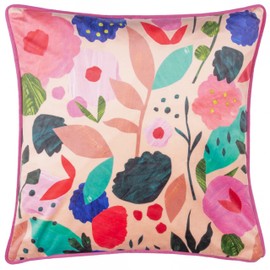 Kate Merritt Floral Collage Cushion Cover, 43 x 43cm