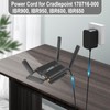 Power Cord for CradlePoint 170716-000 Wireless Router Compatible with CradlePoint
