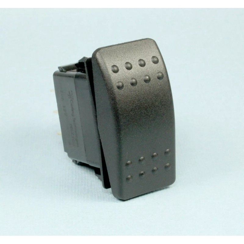 Carling Technologies 1pc Carling MOMENTARY Rocker Switch SPDT, 20A 12VDC,