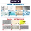 Gricol Shower Shelf No Drilling Space Aluminium with 2 Hooks