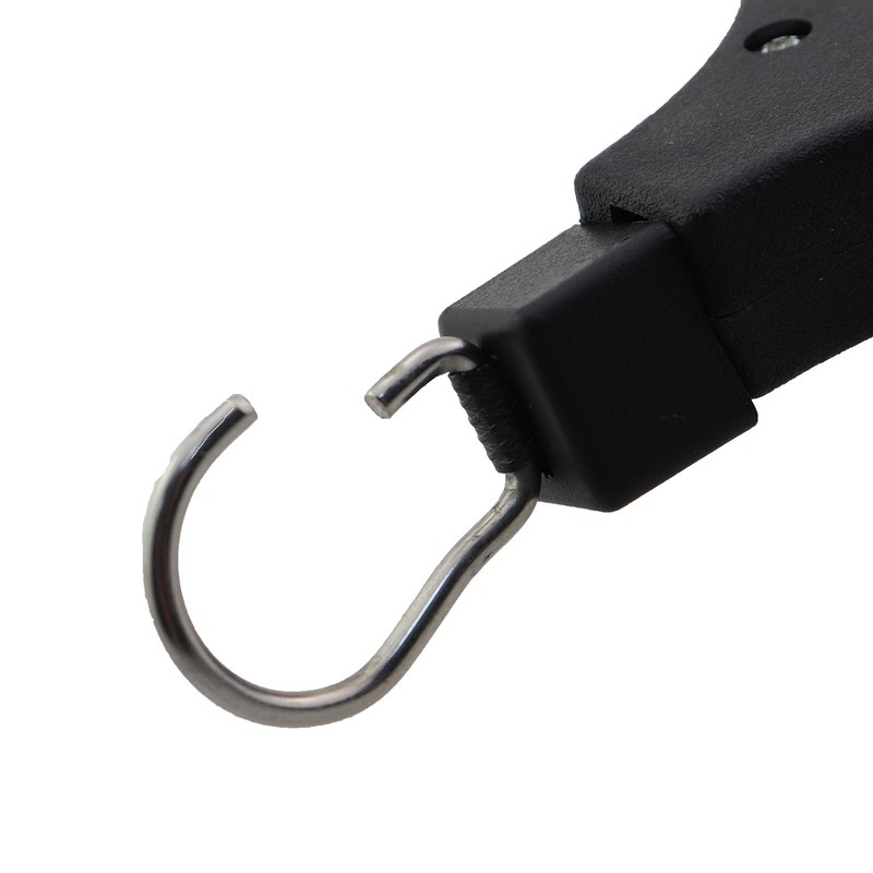 Guifeng Black Gardening Retractable Hook Flower Basket Creative Hook Home