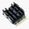 DolDer M.2 2230 SSD Heatsink, Aluminium Heatsink with Thermal Pads