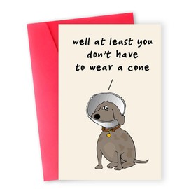 Zyulin Get Well Cards, Get Well Soon Card, Best Post Surgery Gifts for Men Women, Surgery Recovery Gifts, Vasectomy Gifts