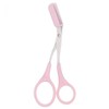 Eyebrow Trimmer Scissor Fashion Eyebrow Trimmer Comb Eyelash Scissors Remover
