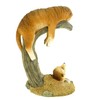Kremers Schatzkiste Meerkat Mama + Child on Branch Garden Figure