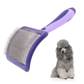 UXIETIN Dog Brush for Poodles-Best Dog Grooming Brush for Poodles Dematting, and Detangle-Dog Brush for Poodles Grooming and Bathing