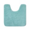 MIULEE Absorbent WC Toilet Rug Non Slip U Shape Bath