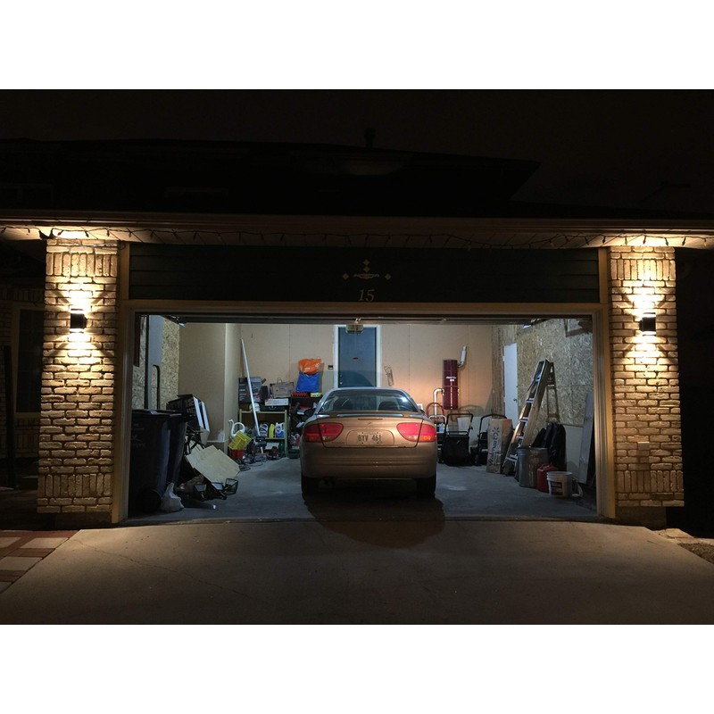 LMP 2 Pack LED Square Up and Down Lights Outdoor