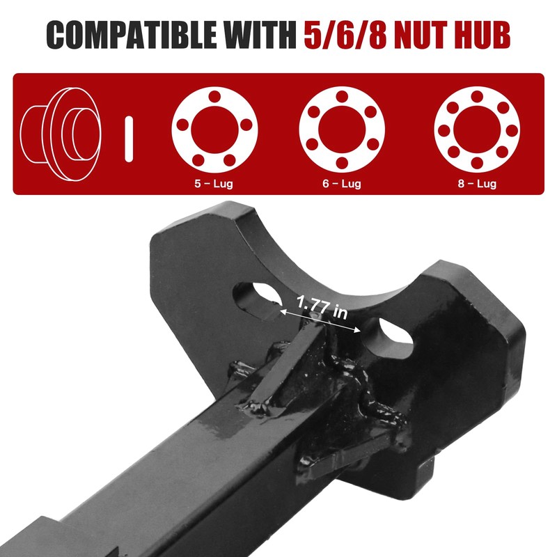 TNCZHYLX 8629 Wheel Hub Removal Tool, Wheel Bearing Removal Tool,
