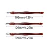 Cuticle Fork, 3 Pieces Cuticle Trimmer, Cuticle Pusher, Stainless Steel