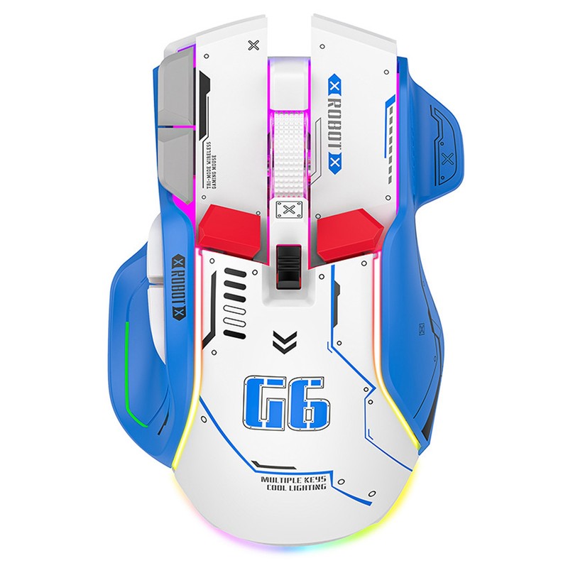 Gaming Mouse 2.4G Wired Bluetooth 3 Mode 5 Adjustable DPI