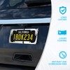 BDK Heavy Duty Rust-Proof Stainless Steel Chrome License Plate Frame