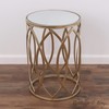 Rutledge & King Gold Side Table - Nesting Tables -