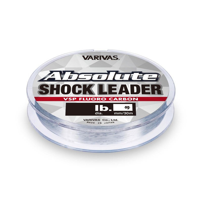 VARIVAS Absolute Shock Reader, VSP Fluorocarbon, 11.8 ft (30 m),