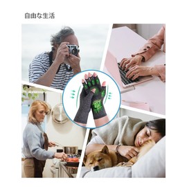 DONFRI Anti-slip Fingerless Gloves, Men's, Finger Support, Palm Support, Thin Gloves, Fingerless Gloves, Sports Supporter, Fingerless Gloves, Unisex