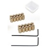 Pin Badges Pin Batches, Set of 20, Gold Color, 0.2