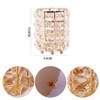 Sipliv Makeup Brush Holders Pen Holder Handcrafted Crystal Eyebrow Pencil