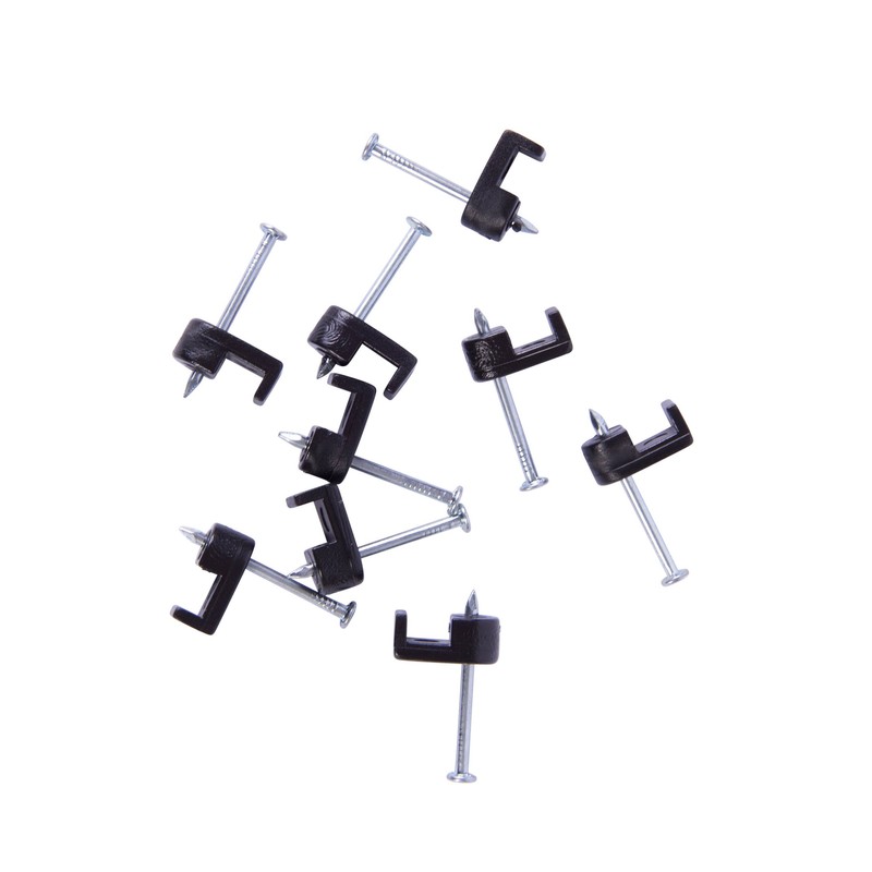 Gardner Bender PSB-160 Low-Voltage Plastic Staples, 3/16 Inch., Secures Bell