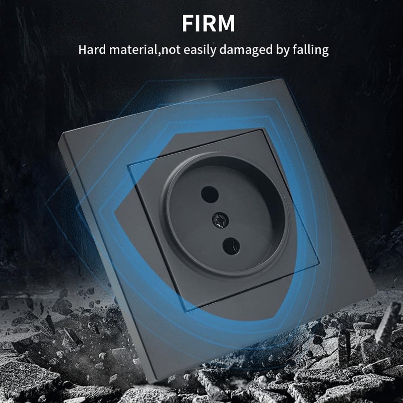 Wall Socket for Flush Mounting, Socket Set for Wall Mounting,