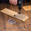 Small Cribbage Board Templates (2 Players, Curved Track) – Thick