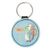 Mr. & Mrs. Panda Round Key Ring Penguin School Cone,