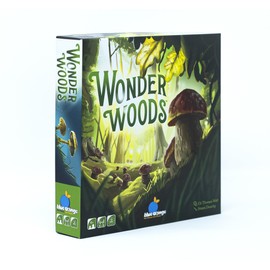 Wonder Woods Board Game by Blue Orange Games - Family or Adult Mushroom Theme Strategy Board Game for 2 to 5 Players. Recommended for Ages 8 & Up.