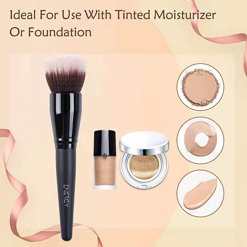ENERGY Smoothing Dome Face Foundation Brush, Blush Brush, Makeup Brush