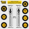 1 x SabreCut MRSC12 Mini Dual Drive Compact 1/4" Square