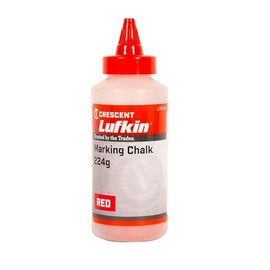 Crescent LCRD224 Lufkin Marking Chalk, Red, 224 g