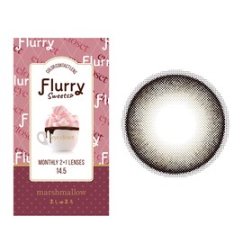 フルーリー マンスリー【1箱3枚入】PWR：-02.00／COLOR：ましゅまろ