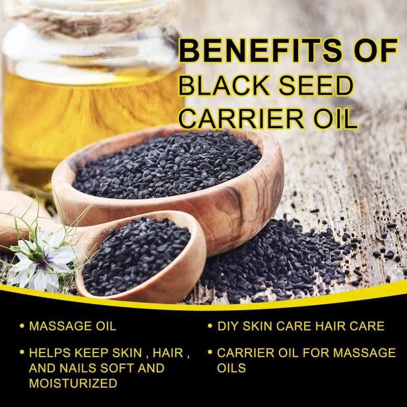 Aceite Semilla Negra Reparación Para Cabello Vegano Orgánico