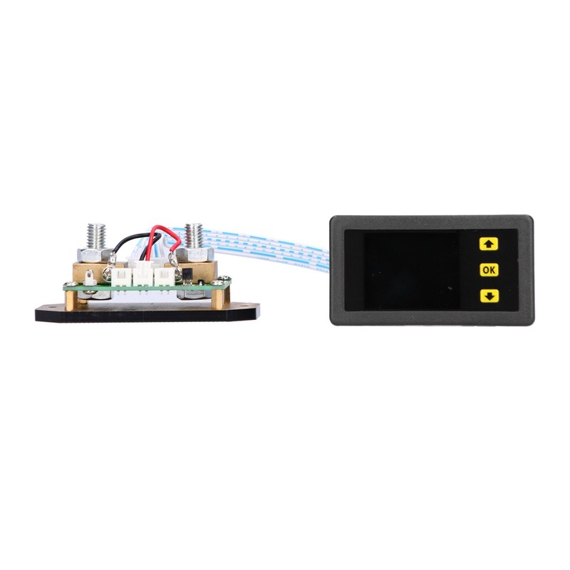LCD Voltage Current Combo Meter Resin Energy Saving Wattmeter for
