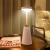 Puhui Wireless LED Table Lamp, Dimmable, IP54 Waterproof, 3 Colour