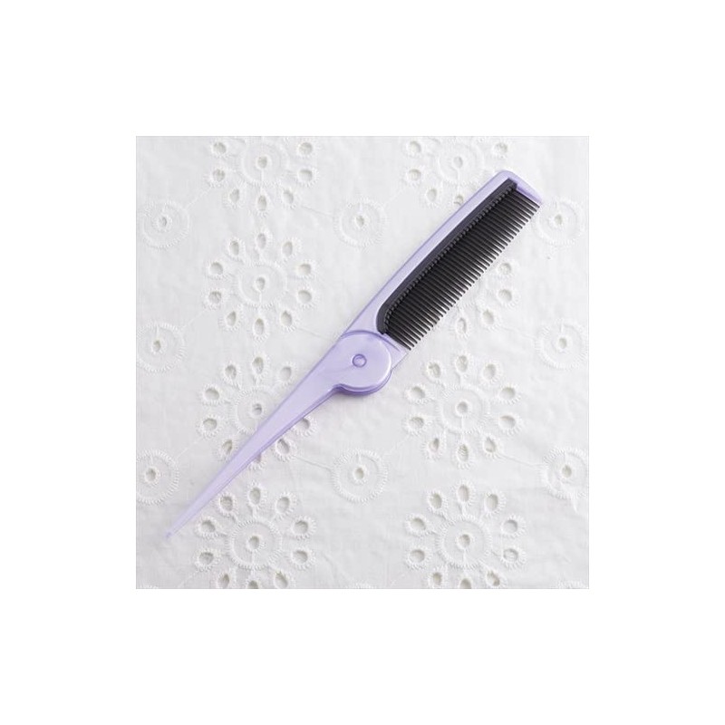 Kai Corporation Moist Botanical Comb (Folding Litatami)